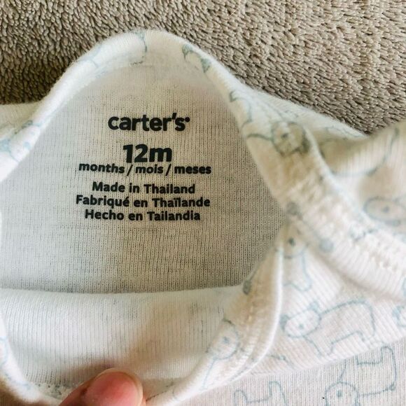 Carter’s Bodysuit, Cat & Jack T-shirt and Zara Baby Pants Mixed Lot. All size 12 - Picture 3 of 10